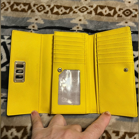 Michael Kors Preloved Karson Leather Continental Flap Wallet - Picture 7 of 13